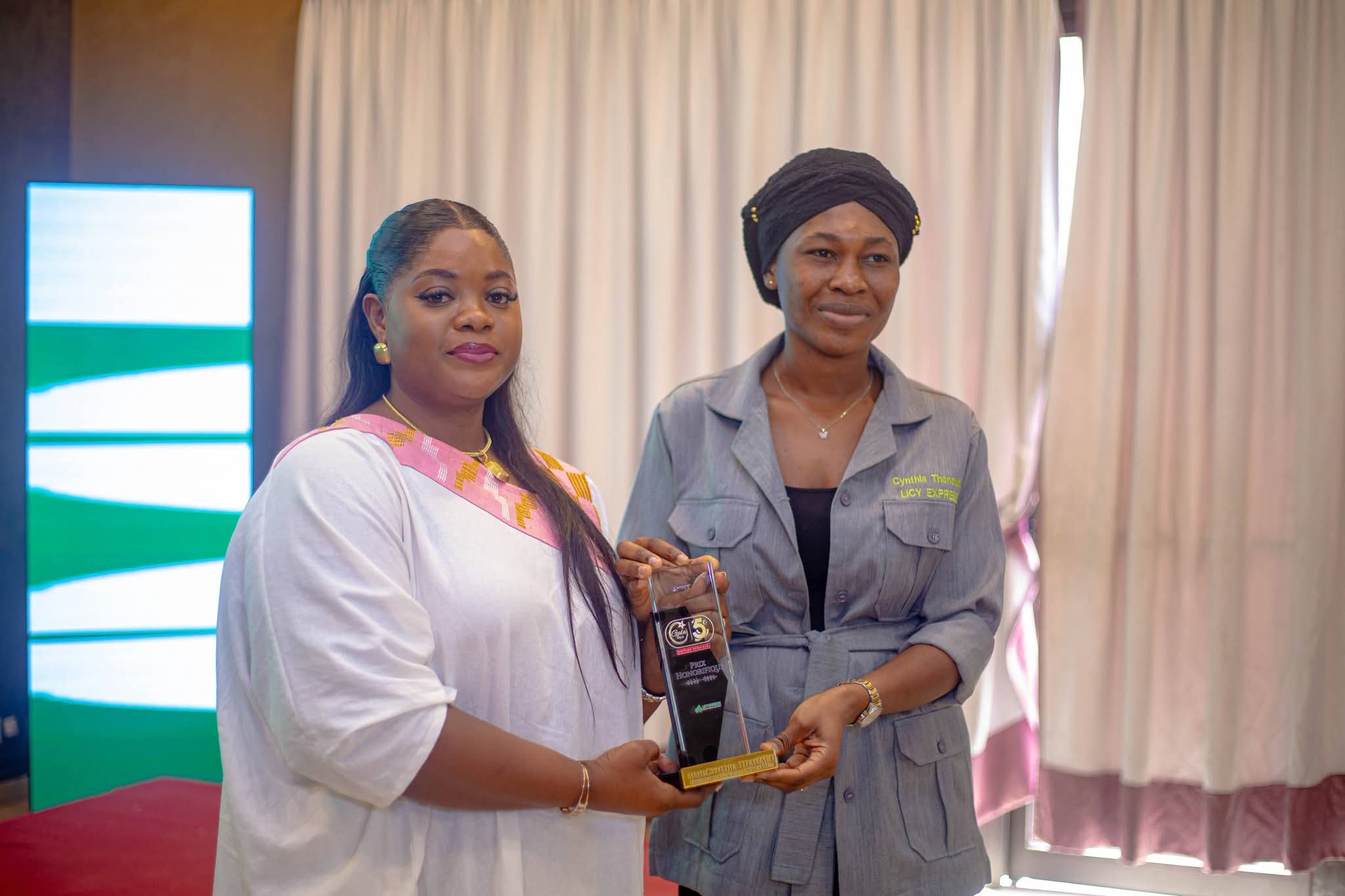 Remise de la Distinction par Kafouyat - 8 ans Licy Express